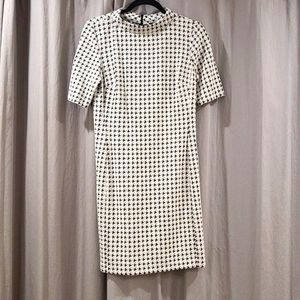 american living houndstooth dress